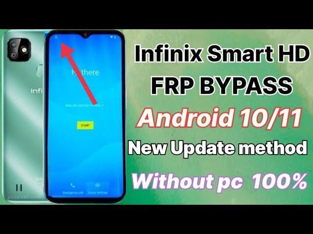 Infinix Smart HD || FRP BYPASS || New Update method 100% Working