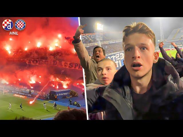 i witnessed a CROWD BRAWL at Croatia’s Eternal Derby..