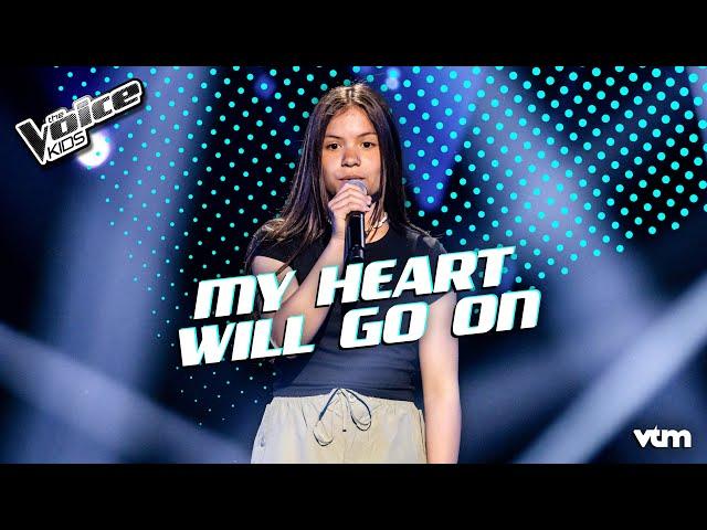 Eline - 'My Heart Will Go On' | Blind Auditions | The Voice Kids | VTM