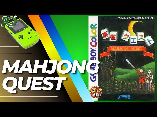 IDIOT BRIT FINALLY LEARNS MAHJONG - Mahjong Quest - Game Boy Color Reviews #036