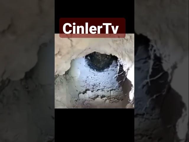 Mağarada kameraya yakalanan cin görüntüsü  Beğenin Paylaşın CinlerTv abone oluunn