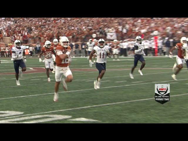 Arch Manning TAKES OFF for 67-yard TD run for Texas | ESPN College Football