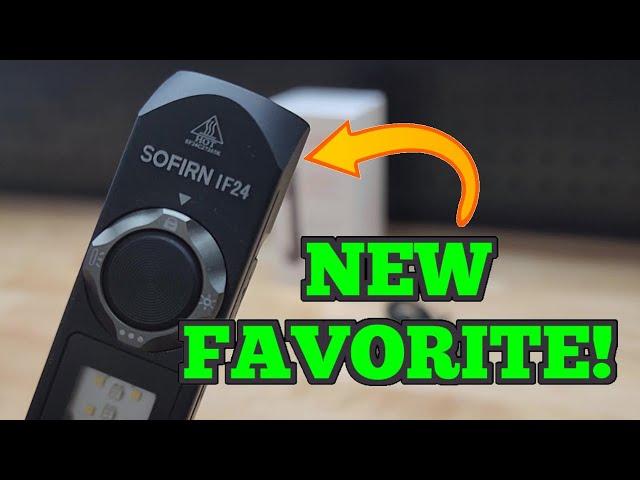 Your New Favorite Everyday Carry Flashlight - Sofirn IF24!