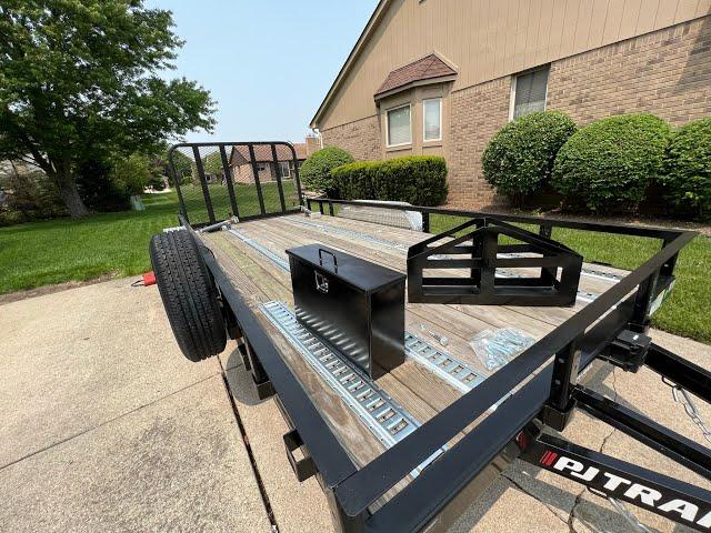 PJ Trailer Ready Rail Accessories for ATV and Camping