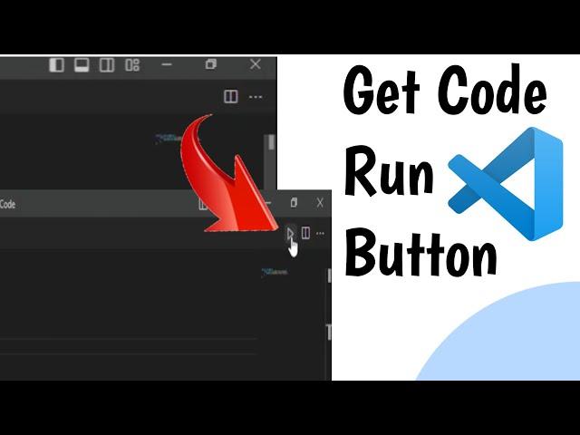 how to add run button in vs code | get run button in visual studio code