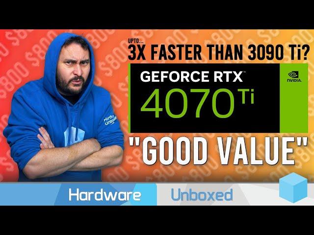 $800 Meh, Nvidia GeForce RTX 4070 Ti Review & Benchmarks