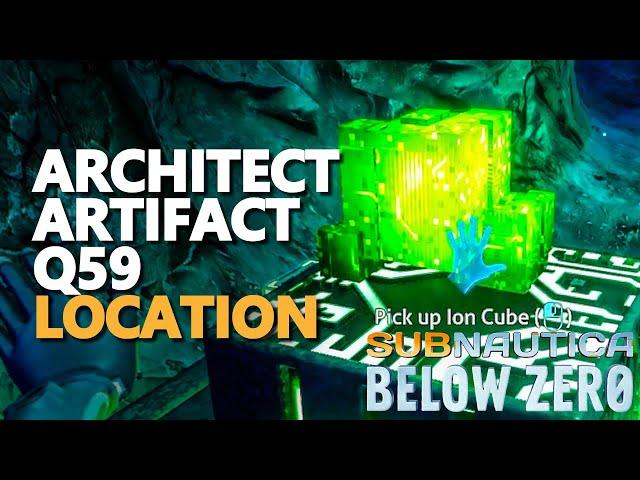 Architect Artifact Q59 Subnautica Below Zero