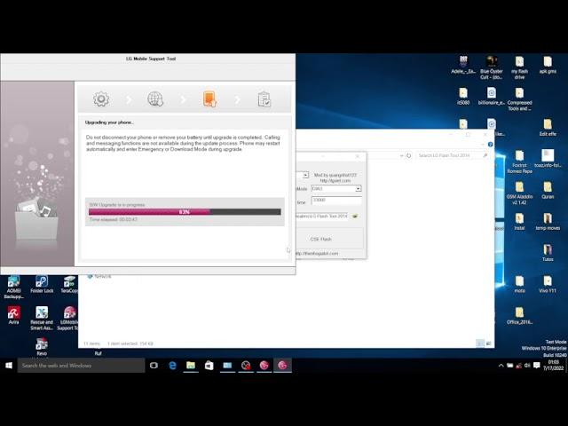 How to Flash LG G3 s LG(d722) With LG flash tool
