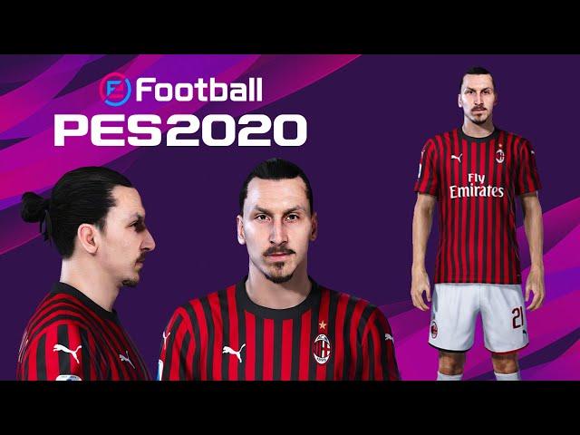 Zlatan Ibrahimovic Face #Pes2020 #eFootball PES 2020