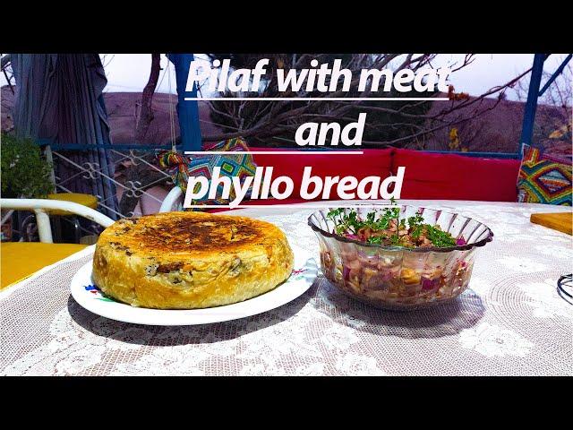 We Combined Traditional Village Bread With Pilaf ( Village Life Vlog )