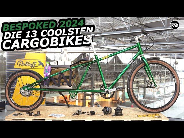 Bespoked 2024 Cargobike-Highlights – 13 interesting Cargobikes seen at the handmade-fair in Dresden