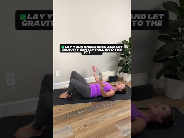 The “Diamond Stretch” - MOST Relaxing Hip Flexor and Groin Stretch for Super Tight Hips!