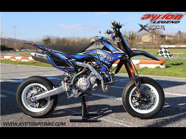 PIT BIKE AYRTON XTREMA MADE IN ITALY PRO 2020 PIT MOTARD ZS155 YX160