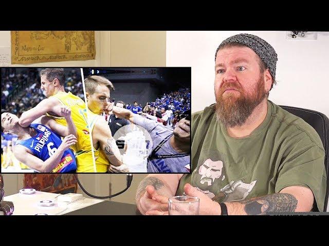 Ozzy Man & Mozza Review BasketBrawl (Australia vs Philippines)