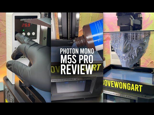 Pre-Release Review of the Anycubic Photon Mono M5s PRO and Print Processing Tutorial