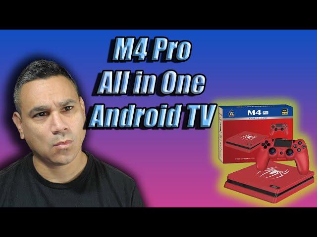 All in One Media Streaming Box Android TV M4 Pro