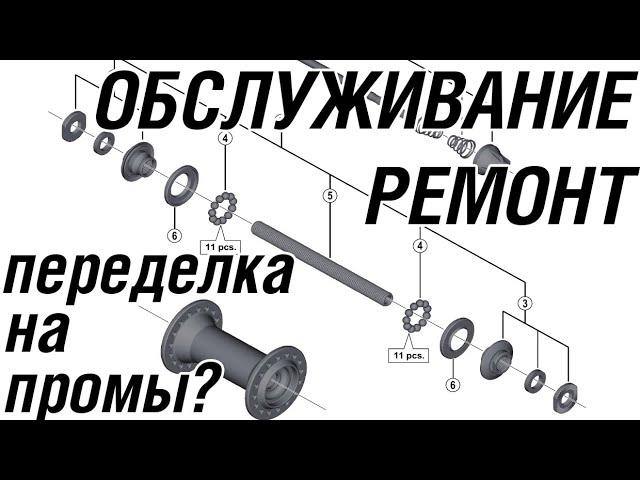 Переборка втулки "на насыпи" подробно
