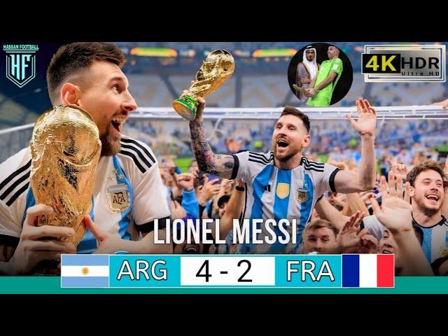 ARGENTINA 4-2 FRANCE FINAL  WORLD CUP QATAR 2022 CRAZY MATCH Extended Highlights Goals 4k Ultra HD