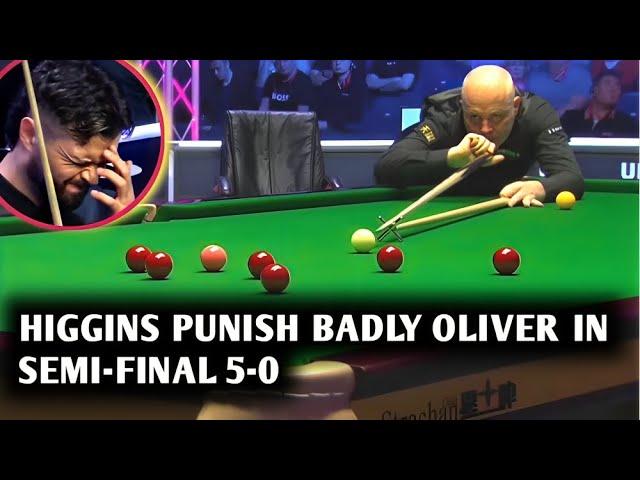 Higgins vs Oliver lines highlight