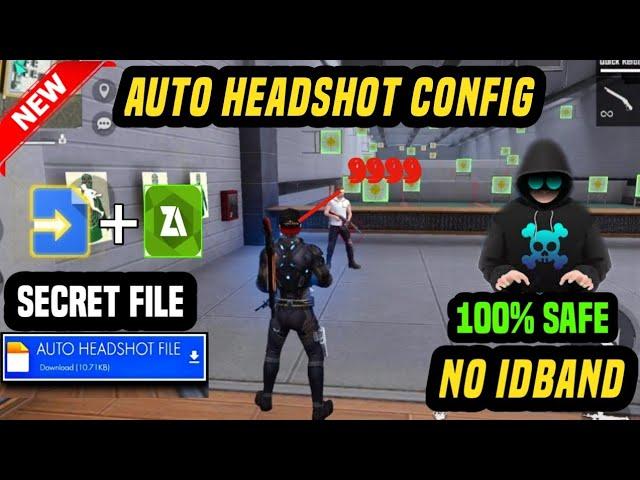 free fire headshot config file without esp line  | free fire aim lock config file | swaggyrup