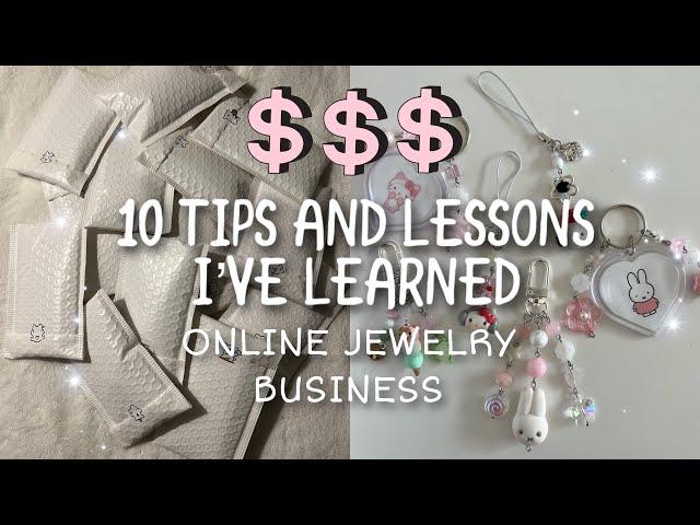 How to Start an Handmade Jewelry Business ONLINE | 10 LESSONS IVE LEARNED