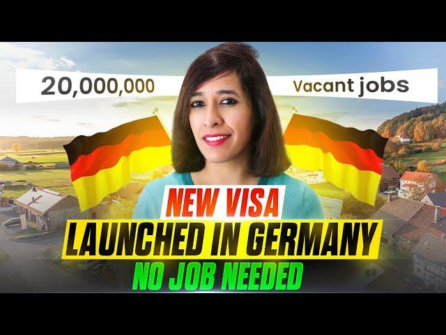 Germany New Opportunity Card Visa Starts in JUNE To Tackle Labour Shortage | 2 Million Vacant Jobs