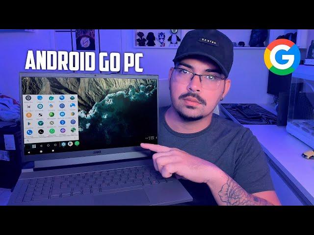 LIBERADO! Android GO Para PC - Como Instalar em Qualquer PC e Notebook ( Guia )