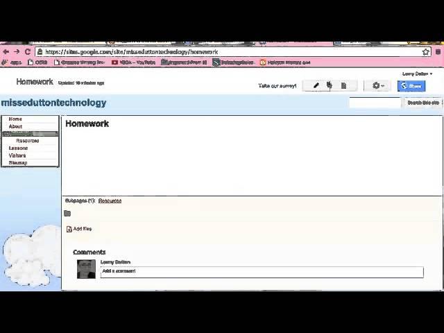 Google Sites - Calendar