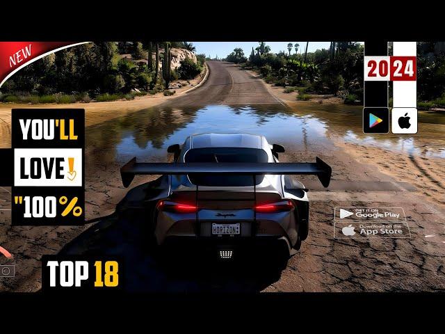 Top 15 Best Open World Car Games For Android 2024 | Like Forza Horizon 5