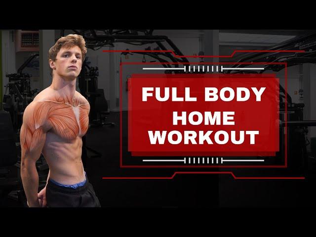 The BEST Home Workout For SKINNY GUYS (No Equipment!)