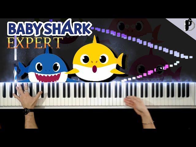 Baby Shark Piano | Easy to Expert  BUT...