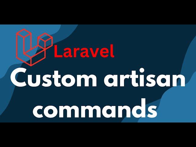 How to create custom artisan command in Laravel