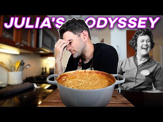 Cooking Julia Child's Cassoulet should be an Olympic Sport