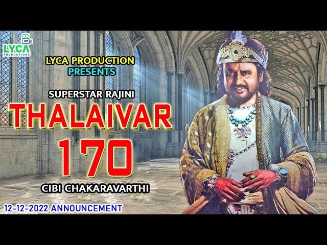 THALAIVAR 170 Announcement Teaser Video | Rajinikanth | Cibi Chakaravarthi | Anirudh | SRFC