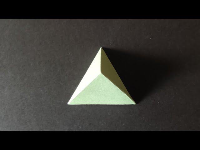 How to Make Pyramid Paper Block out of Paper