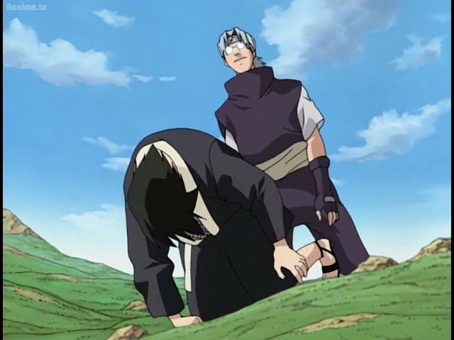 Kabuto touches shizune again...