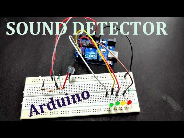 Sound level detector using arduino and microphone