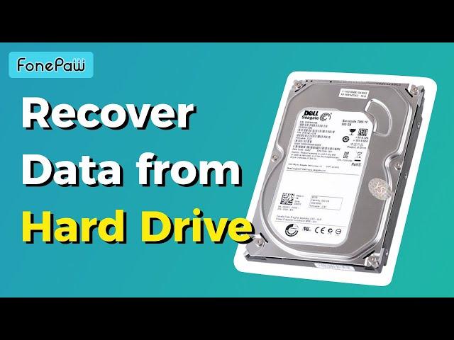 How to Recover Data from Hard Drive/Hard Disk? (For Formatted/Damaged Hard Drive)