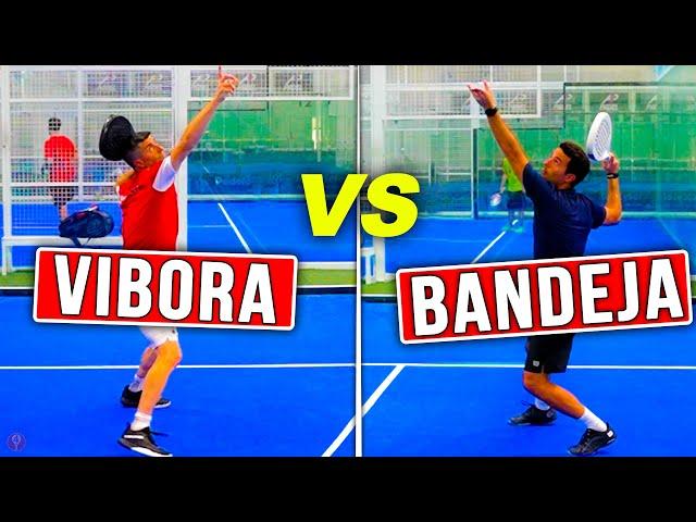 BANDEJA vs VIBORA, WHICH TO USE AND WHEN - the4Set