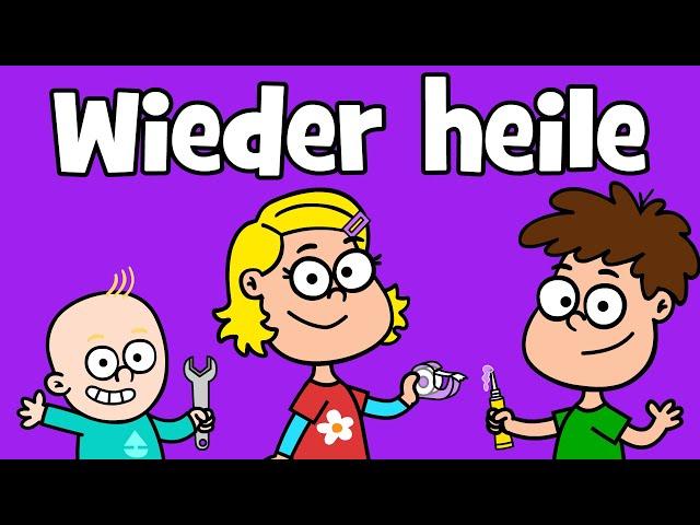   Kinderlied Reparieren - Wieder heile | Hurra Kinderlieder | Kindermusik zum Mitsingen