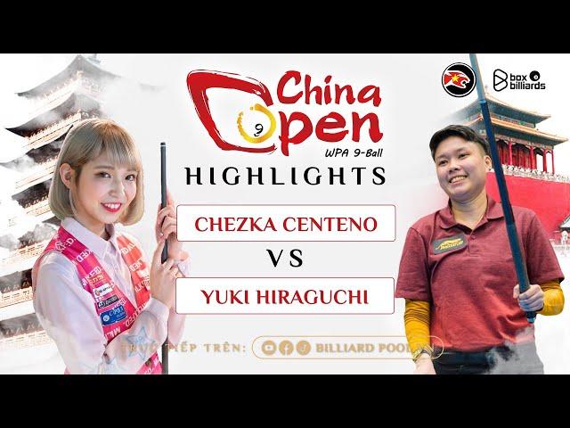 HIGHLIGHTS | CHEZKA CENTENO VS YUKI HIRAGUCHI | 9 BALL CHINA OPEN 2024