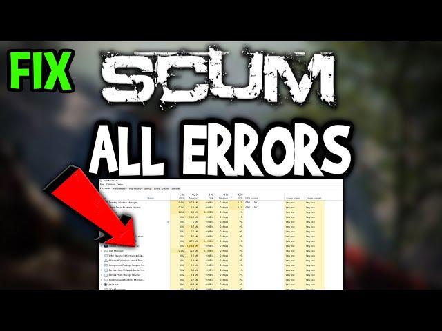 Scum – How to Fix All Errors – Complete Tutorial