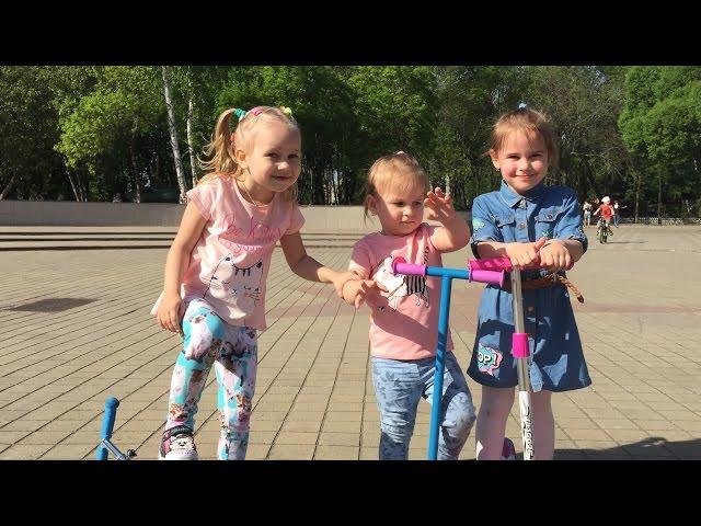 VLOG Walk with kids Mimi Lissa Alinka Malinka TV Mili Vanily