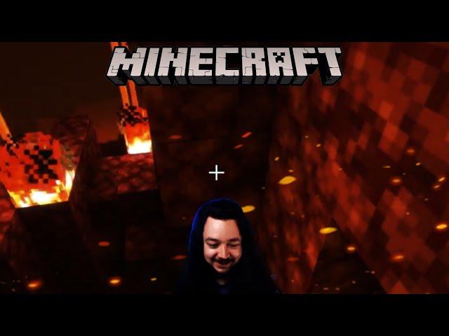 The Nether Is Basically Hell! Nether Exploration!!! Minecraft