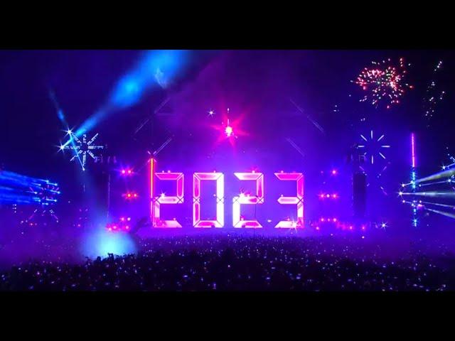 Electric Fireworks op het Museumplein 2023