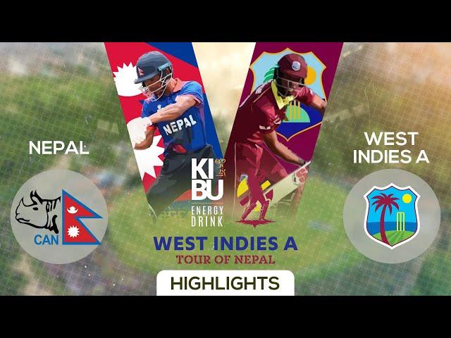 Nepal Vs West Indies A | Highlights | Tour of Nepal | Kantipur Max HD LIVE | Match 2 | 28 April 2024