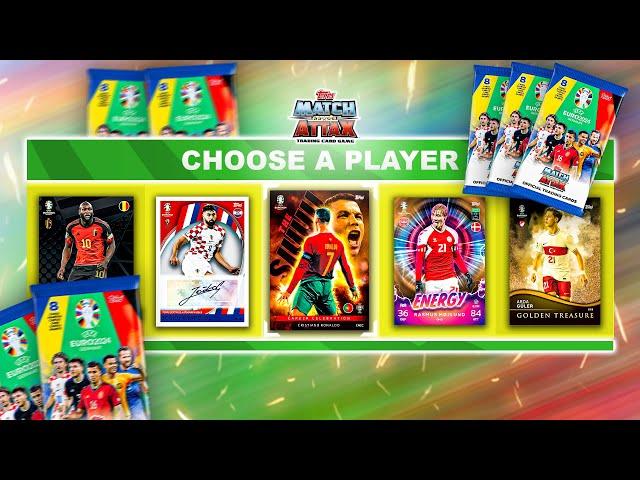 MATCH ATTAX EURO 2024 DRAFT Pack Opening! (Building a Team!)