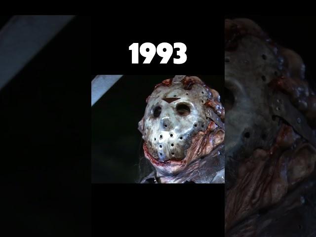 Evolution Of Jason Vorhees 1980-2009 #shorts #evolution