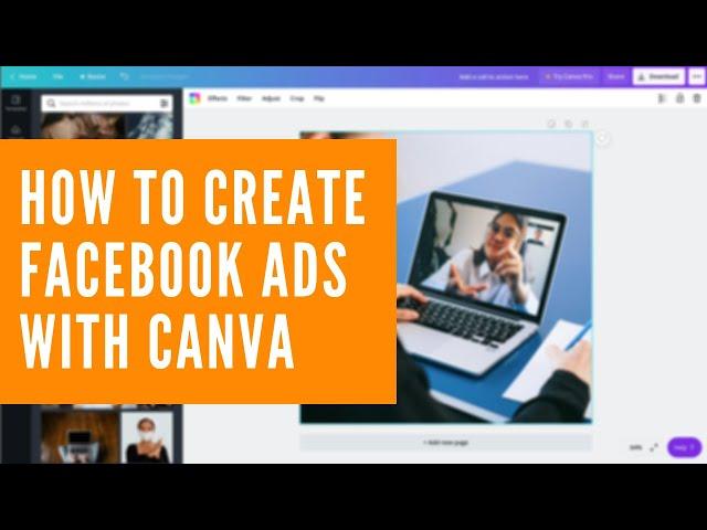 How to Design Facebook & Instagram ads with Canva