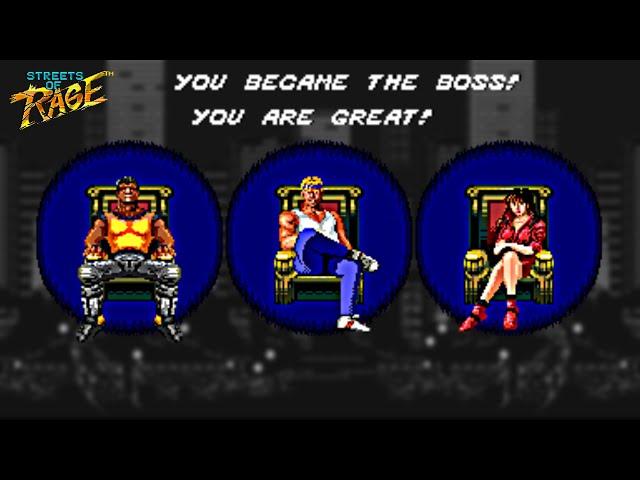 Streets Of Rage™ (1991) | You Became The Bad Guy! (Bad Ending)